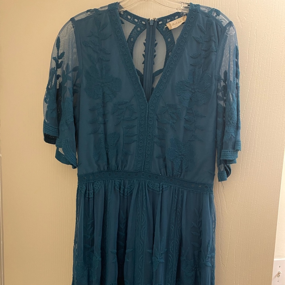Altar’D state blue lace dress size large